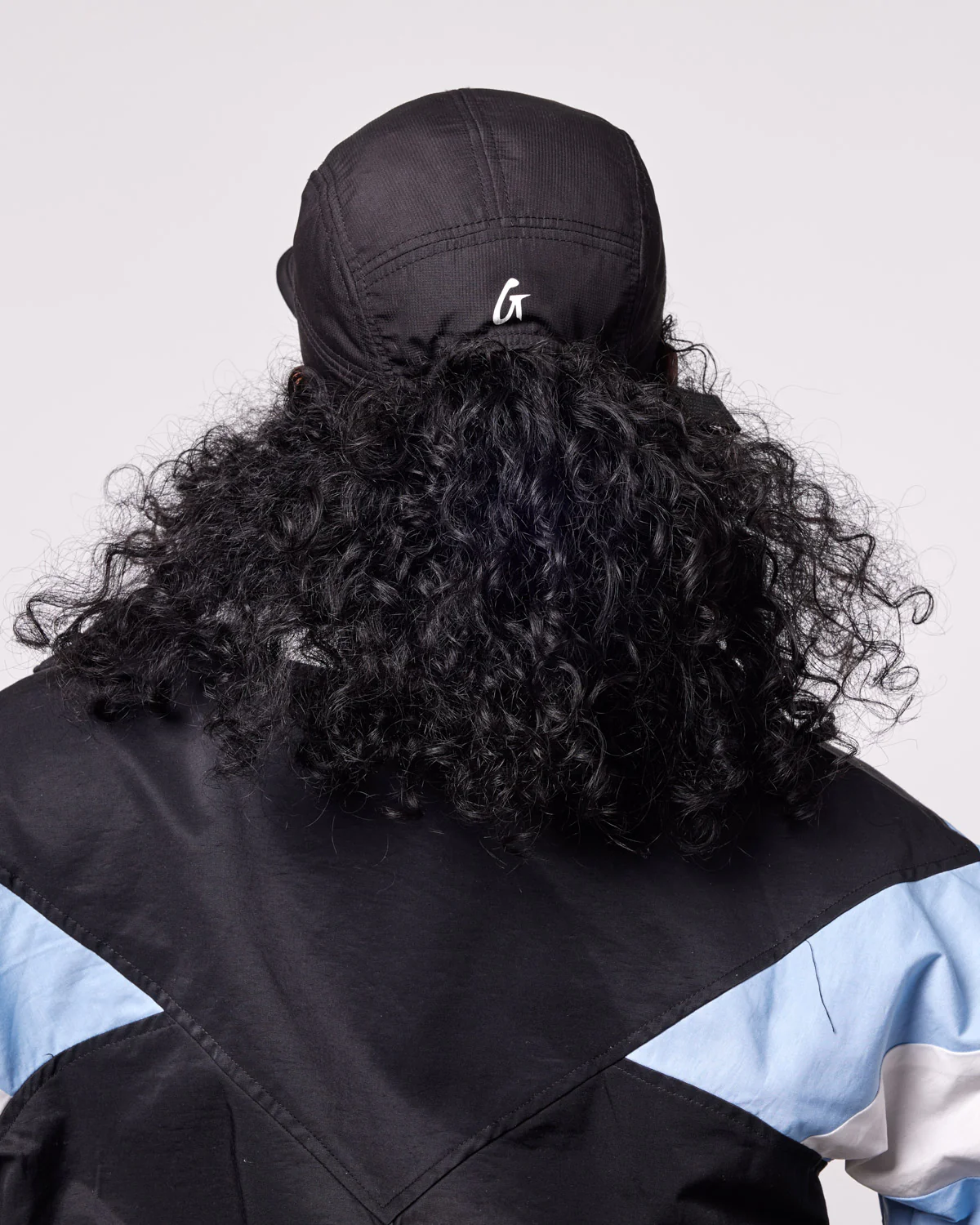 ATHLETIC 5 PANEL HAT - BLACK - Image 6