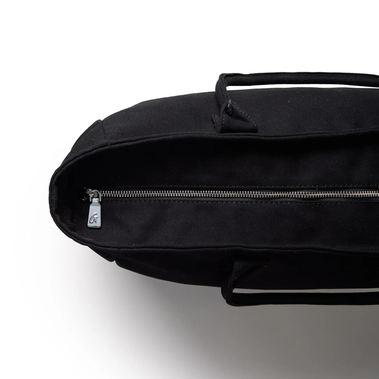 ATHLETIC CANVAS TOTE - BLACK - Image 6