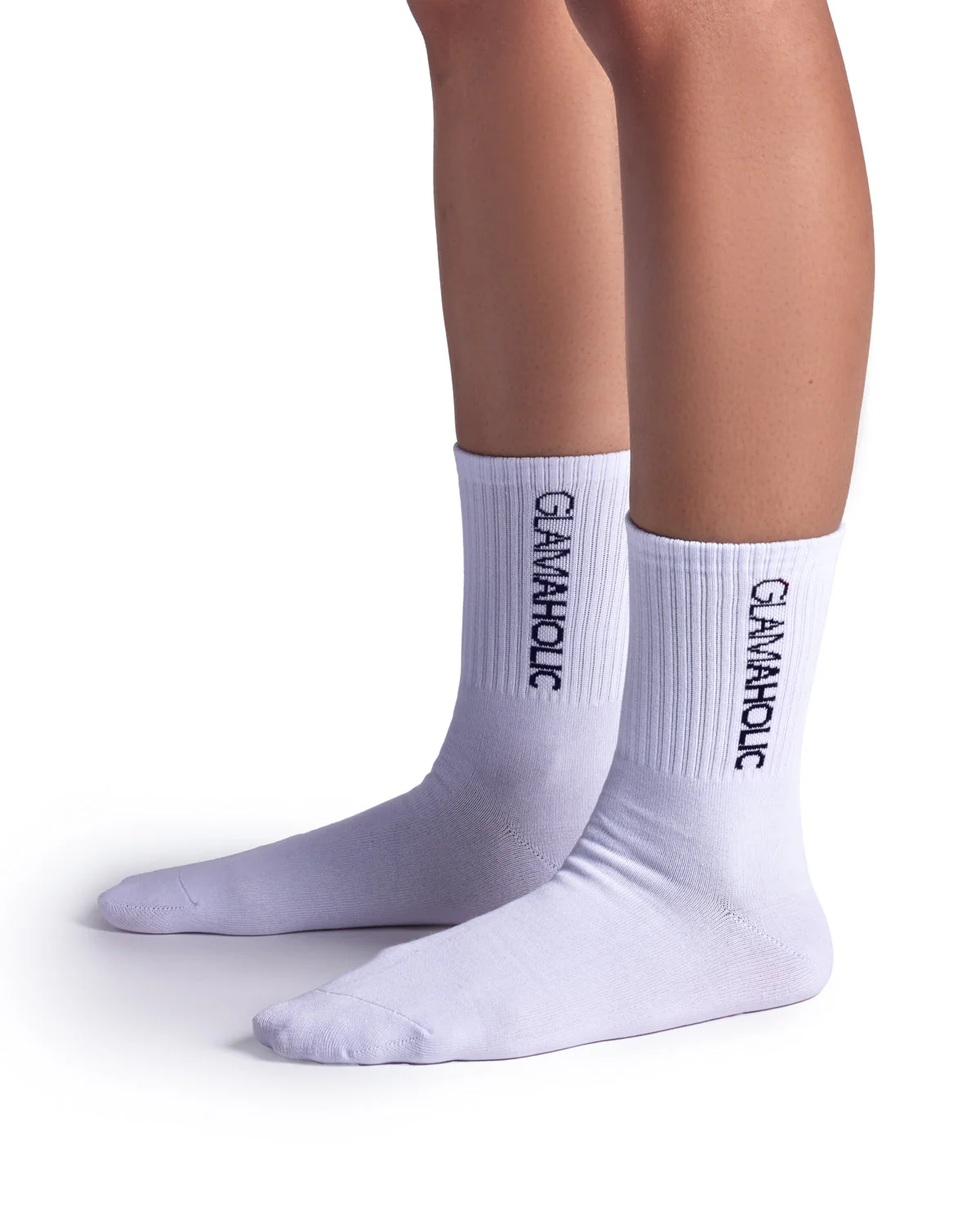 ATHLETIC CREW SOCKS - BLACK - Image 2