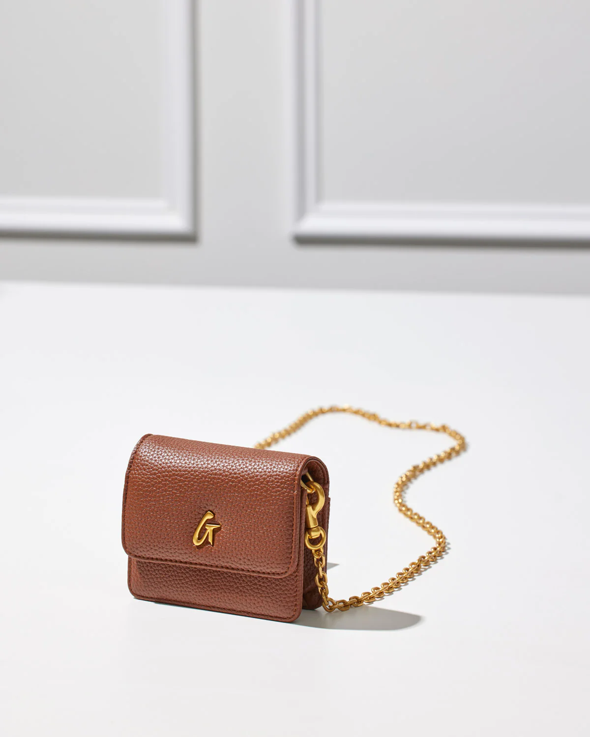 MINI PEBBLE WOC - BROWN - Image 3