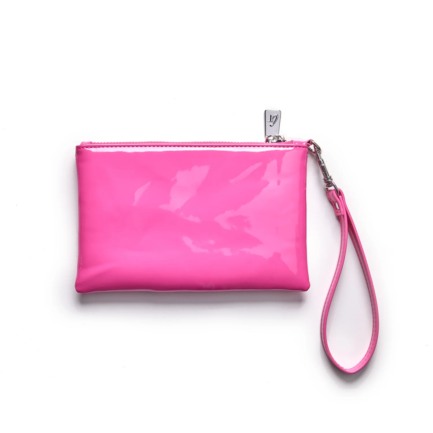 MINI STANDARD SILVER WRISTLET - MIRROR HOT PINK - Image 3
