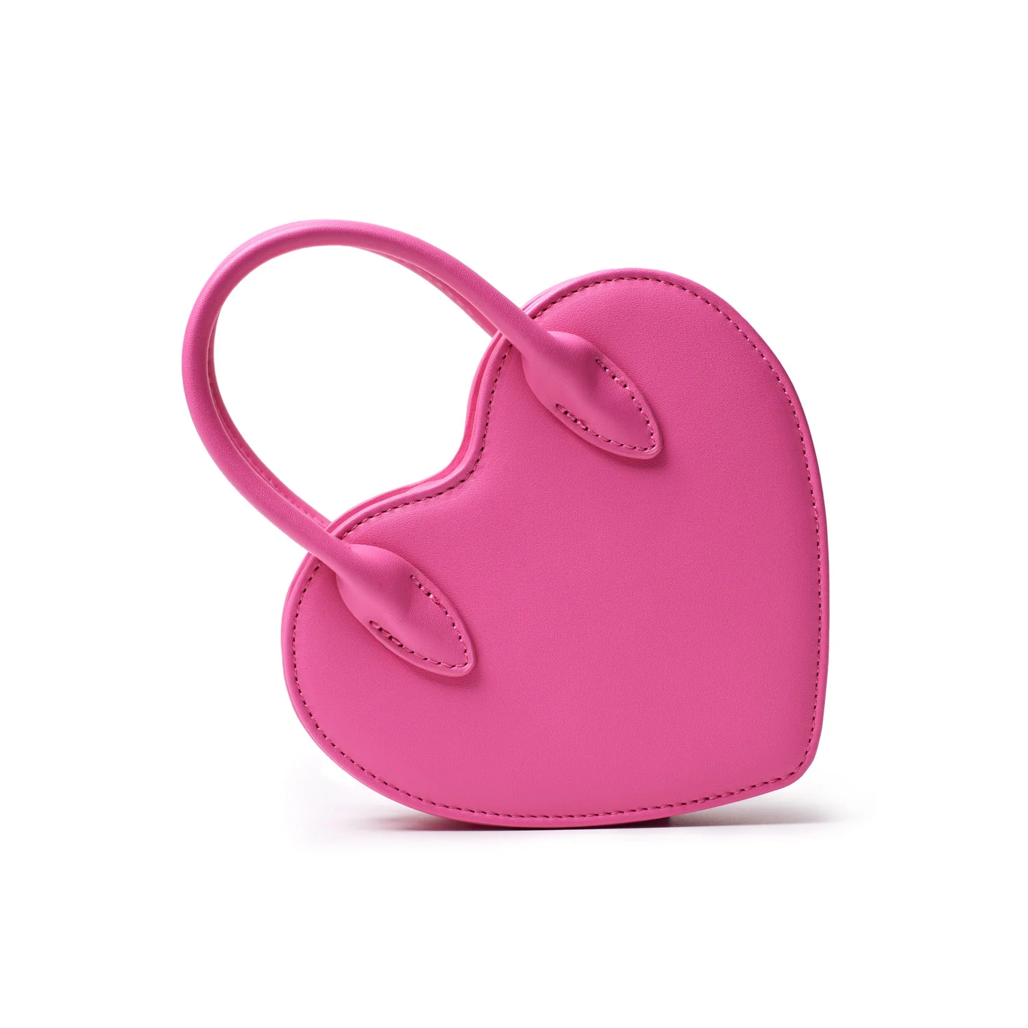 MINI HEART BAG - PINK - Image 4