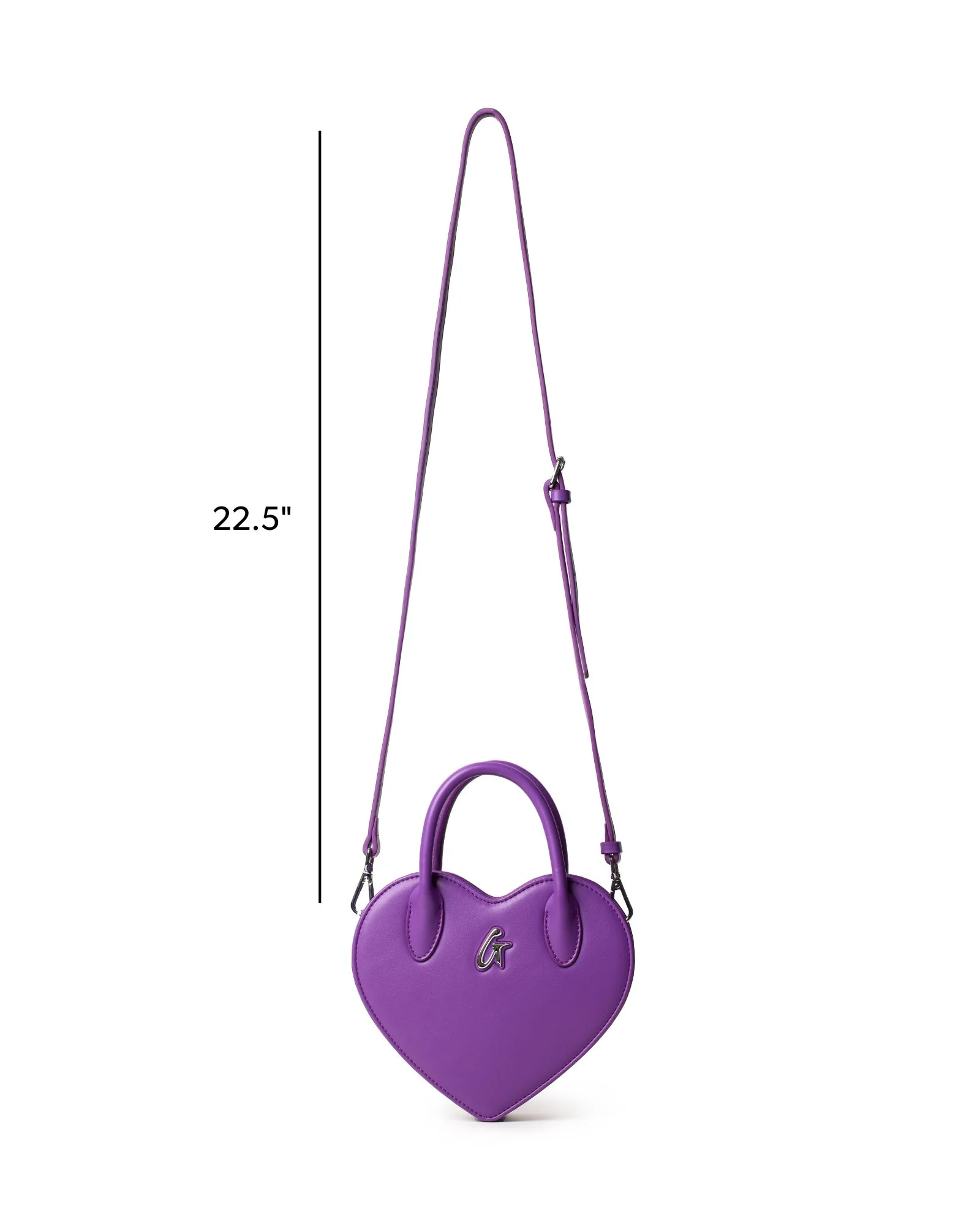STANDARD HEART BAG - PURPLE - Image 5