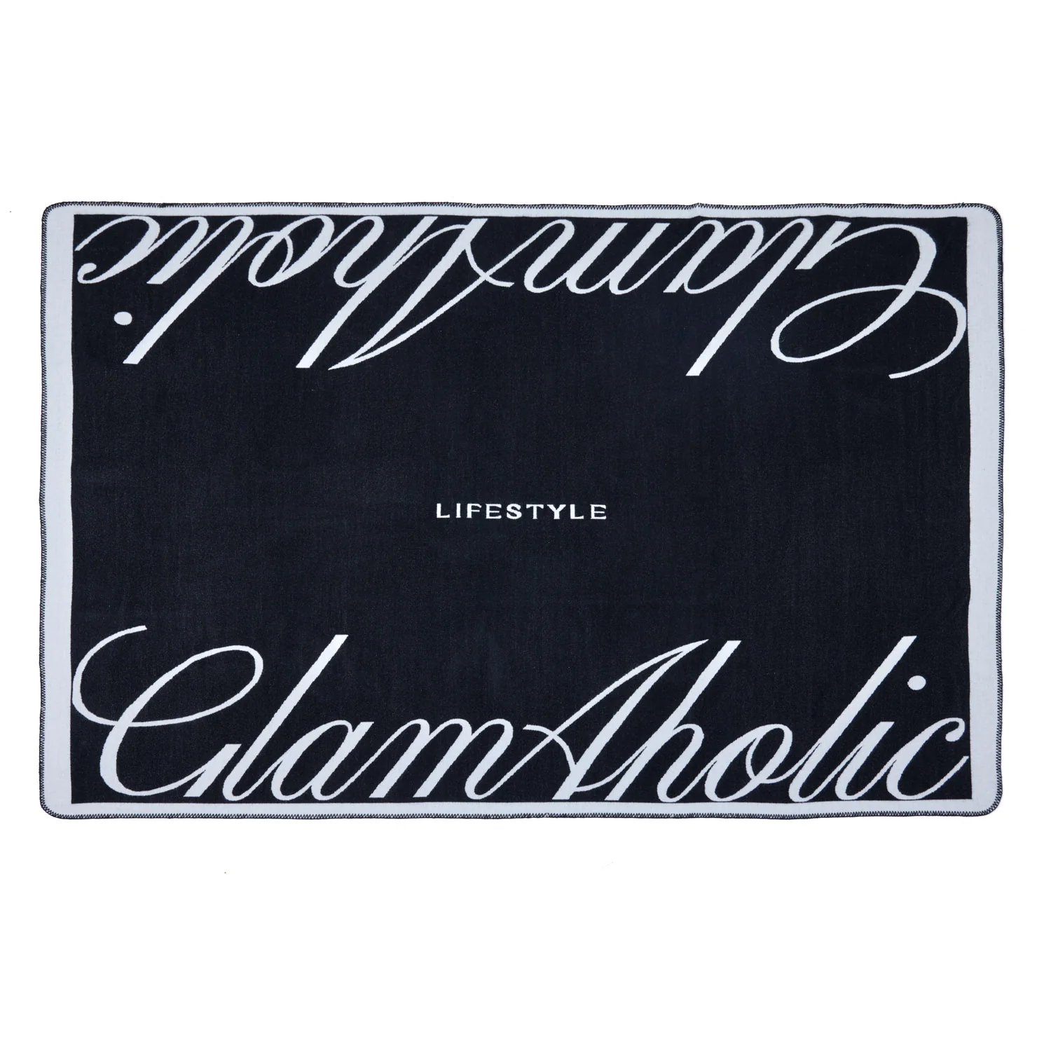 SIGNATURE LUXE THROW BLANKET - BLACK - Image 5