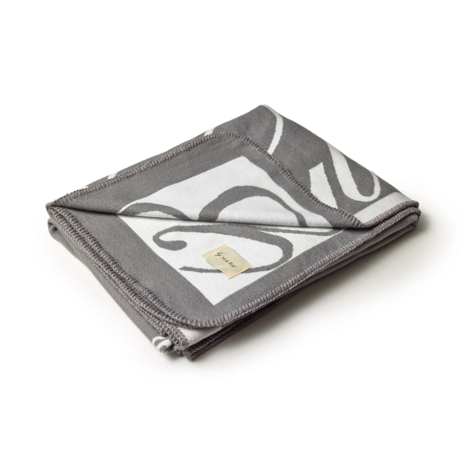 SIGNATURE LUXE THROW BLANKET - GRAY - Image 4