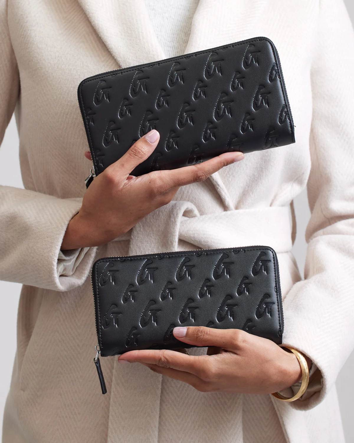 STANDARD MONOGRAM WALLET - BLACK - Image 6