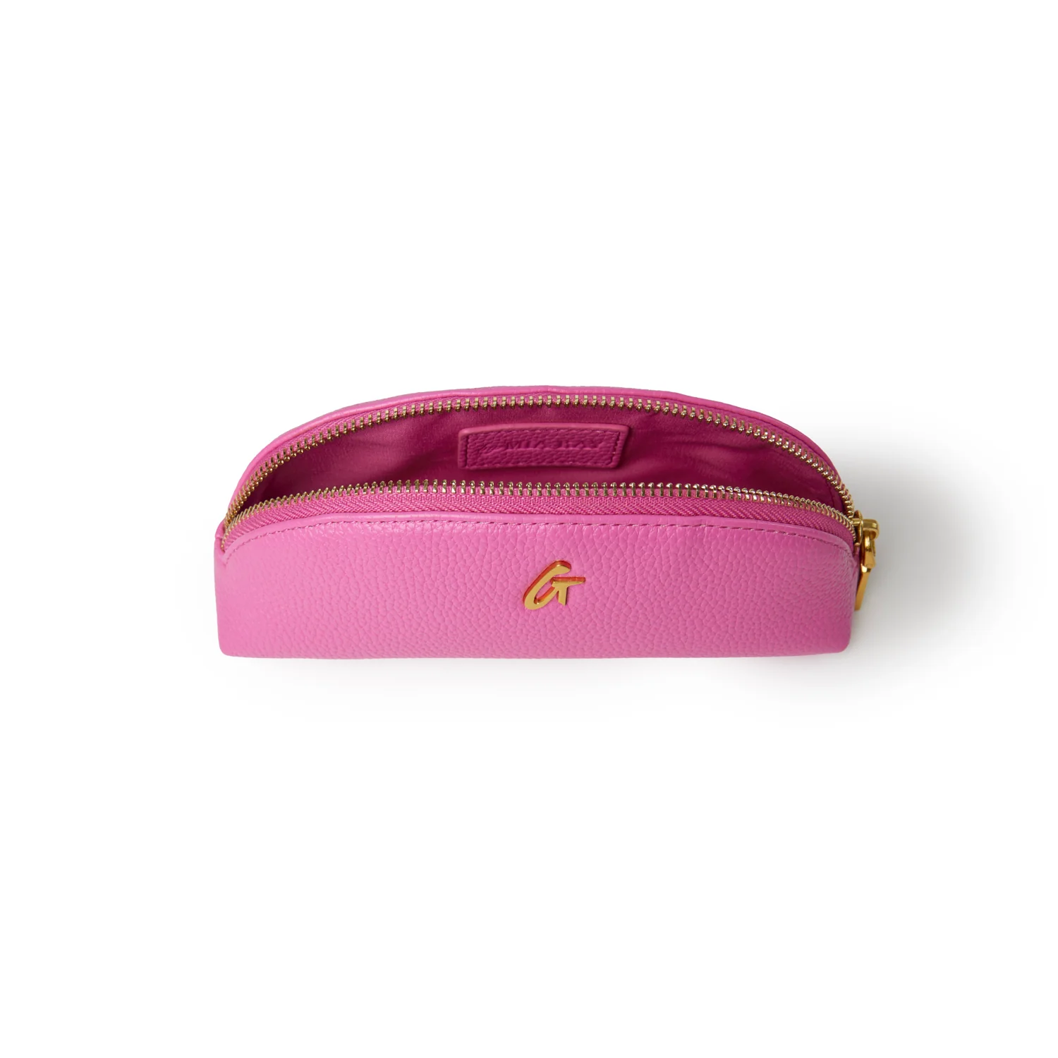 MINI PEBBLE POUCH - HOT PINK - Image 3
