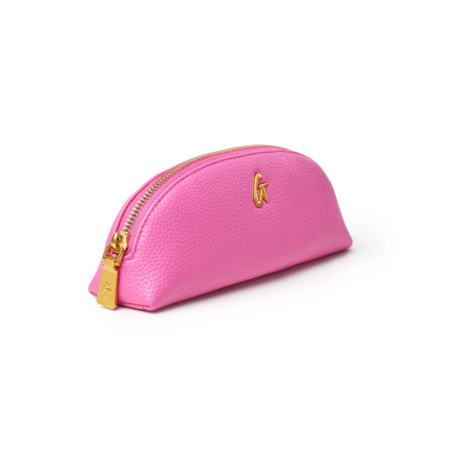 MINI PEBBLE POUCH - HOT PINK - Image 4