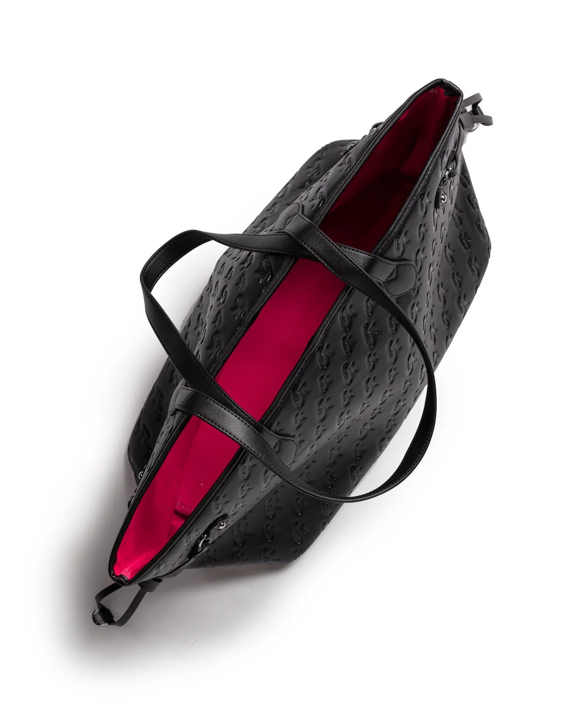 MONOGRAM GLAM TOTE - BLACK PINK - Image 5