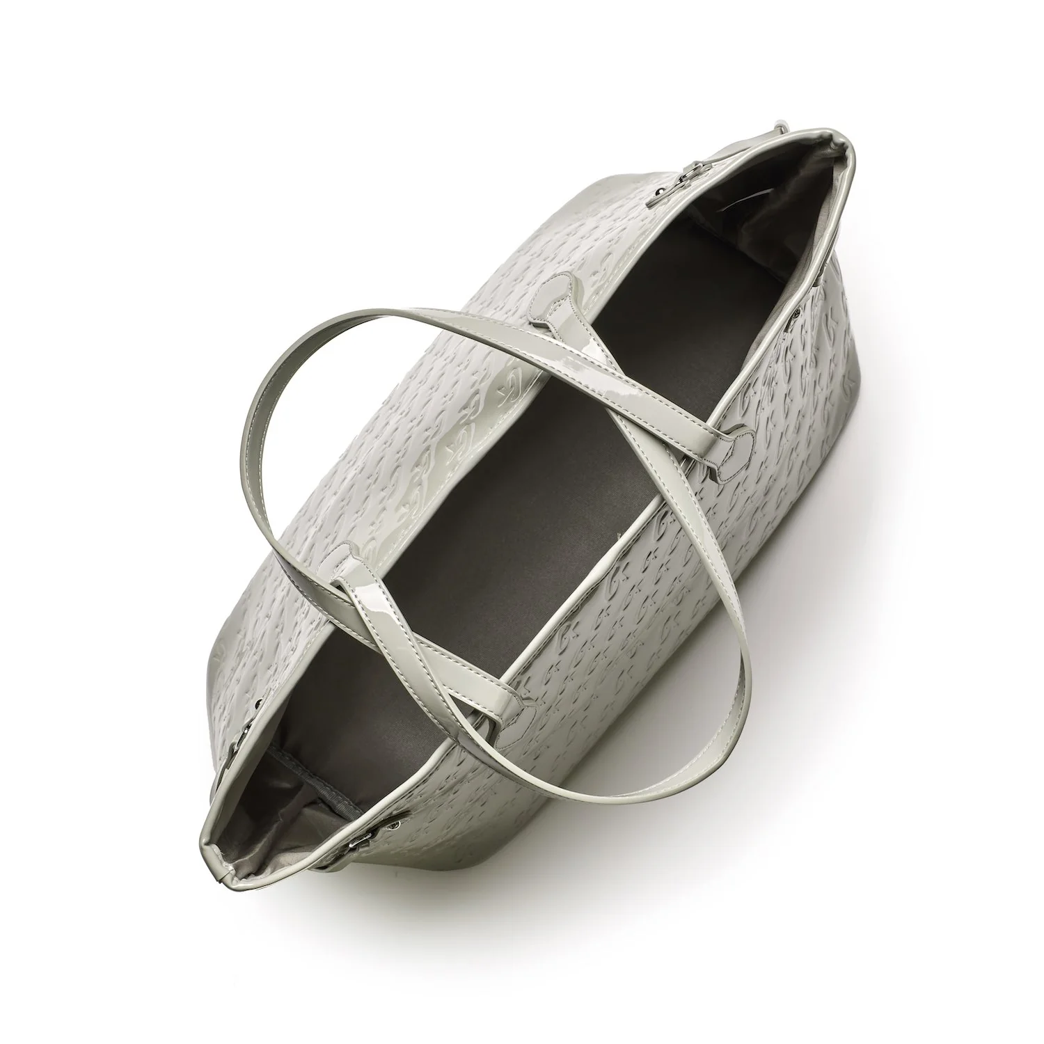 MONOGRAM GLAM TOTE - MIRROR GRAY - Image 4