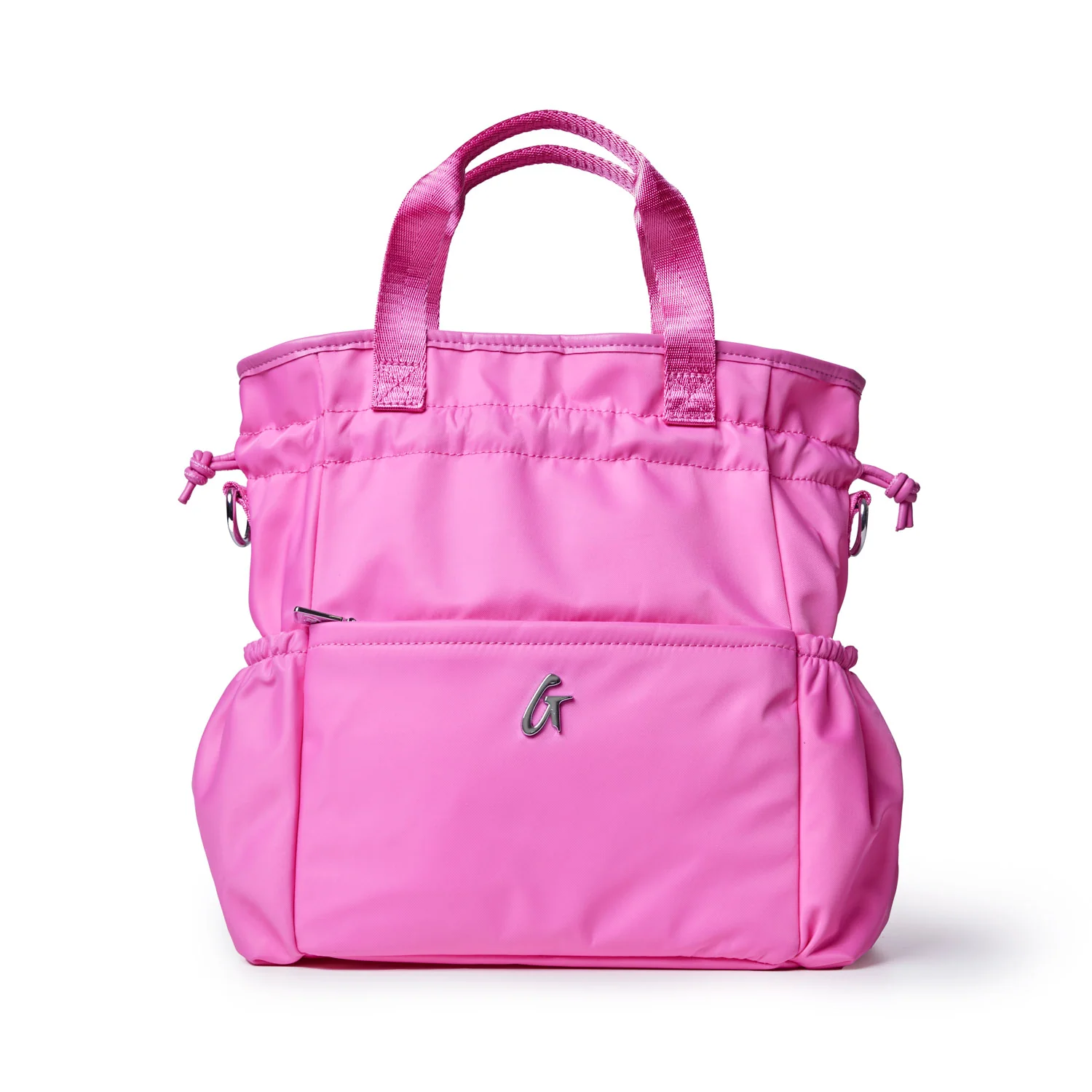 NYLON LUNCH BAG - HOT PINK - Image 4