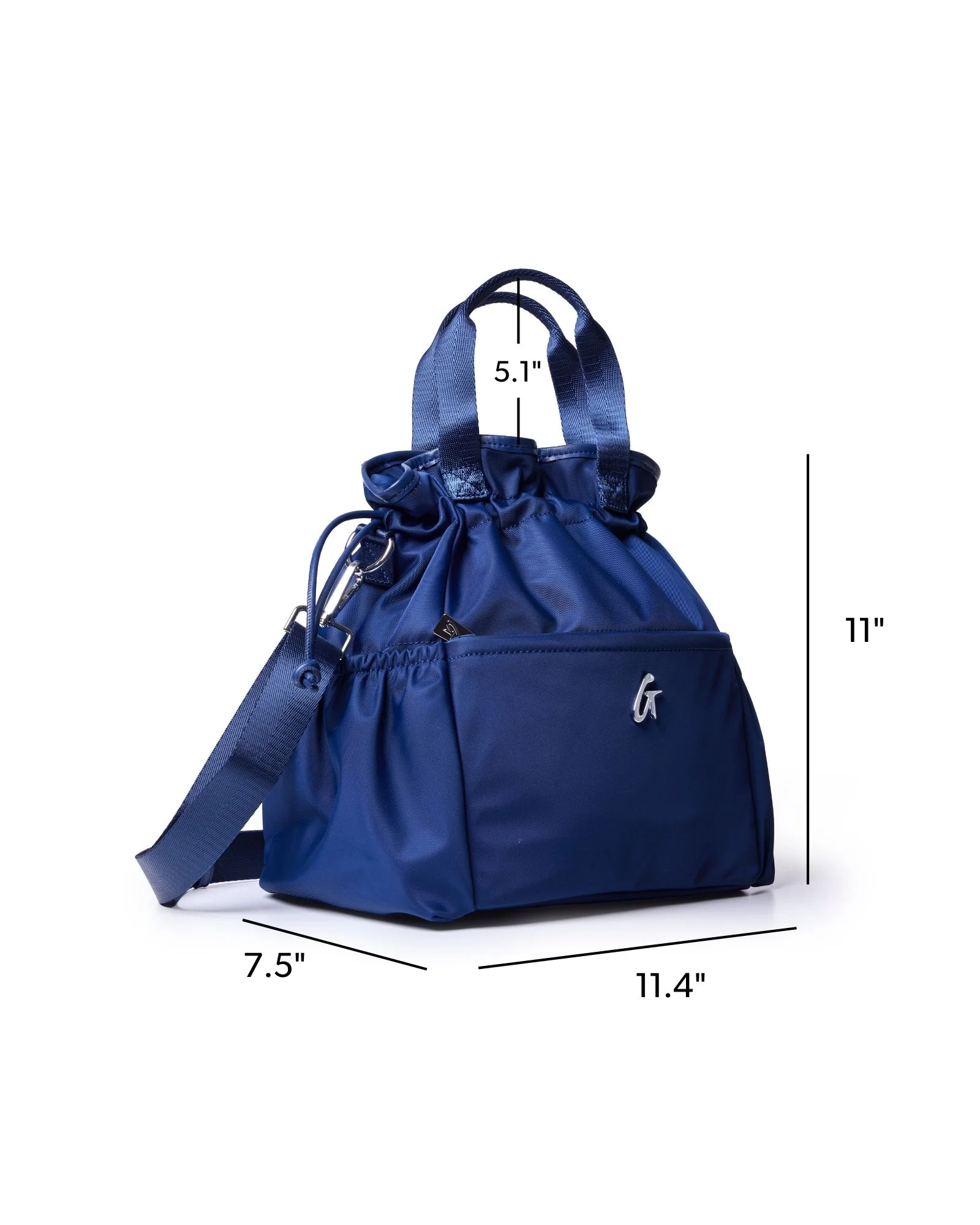 NYLON LUNCH BAG - NAVY - Image 5