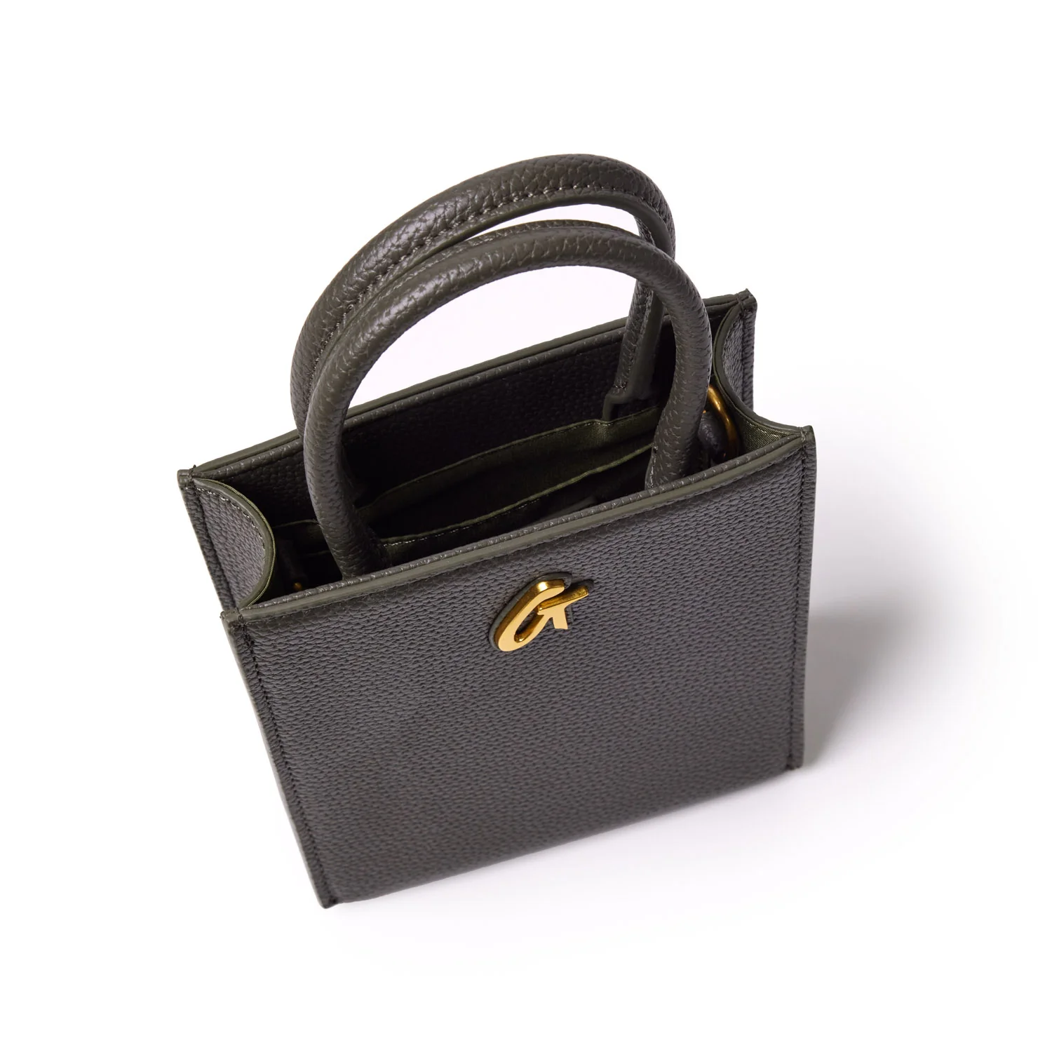 MINI PEBBLE TOTE - OLIVE GREEN - Image 5