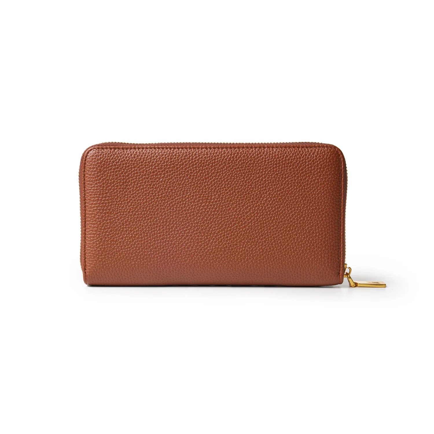 JUMBO PEBBLE WALLET - BROWN - Image 3