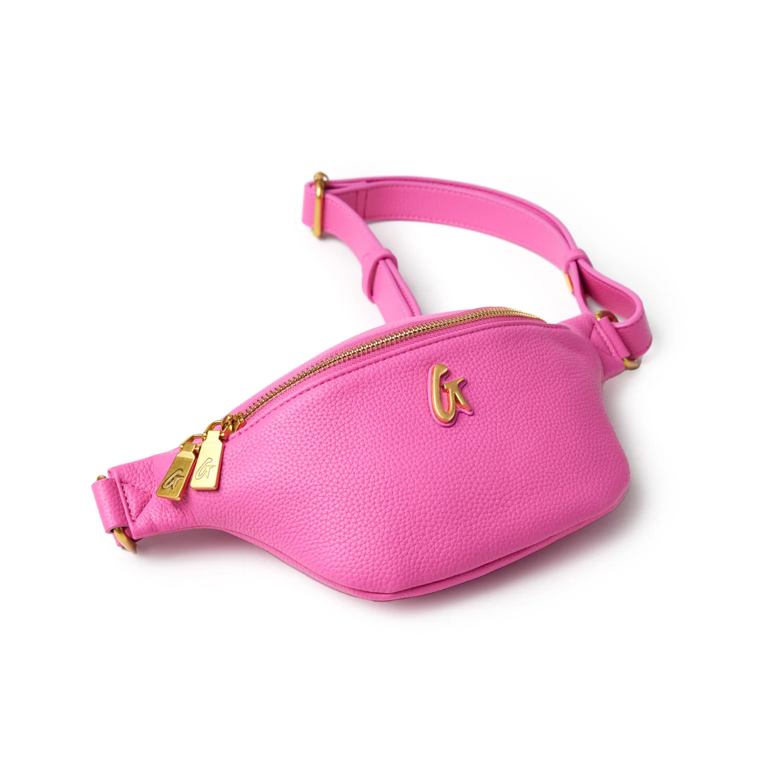 MINI PEBBLE FANNY PACK - HOT PINK - Image 5