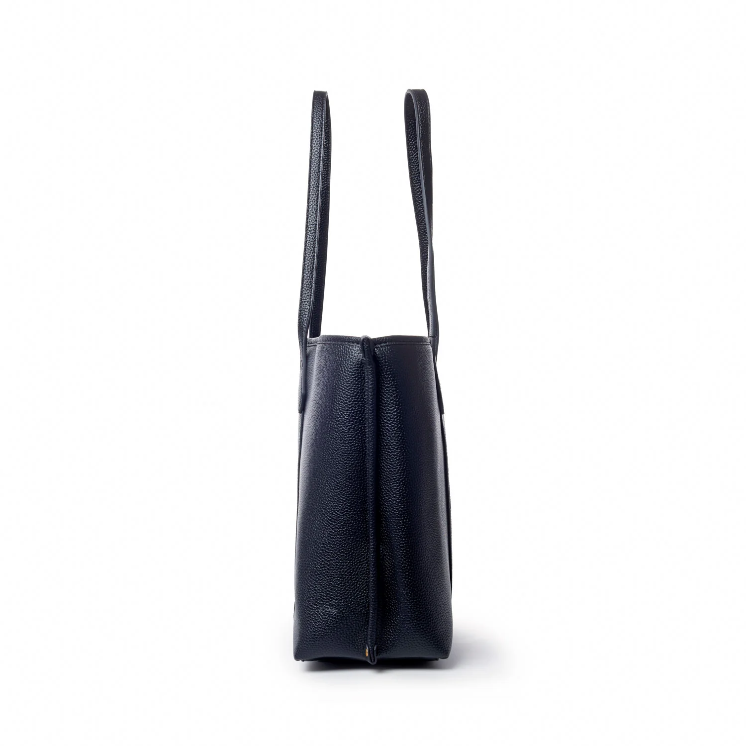 PEBBLE SLEEK TOTE - BLACK - Image 7