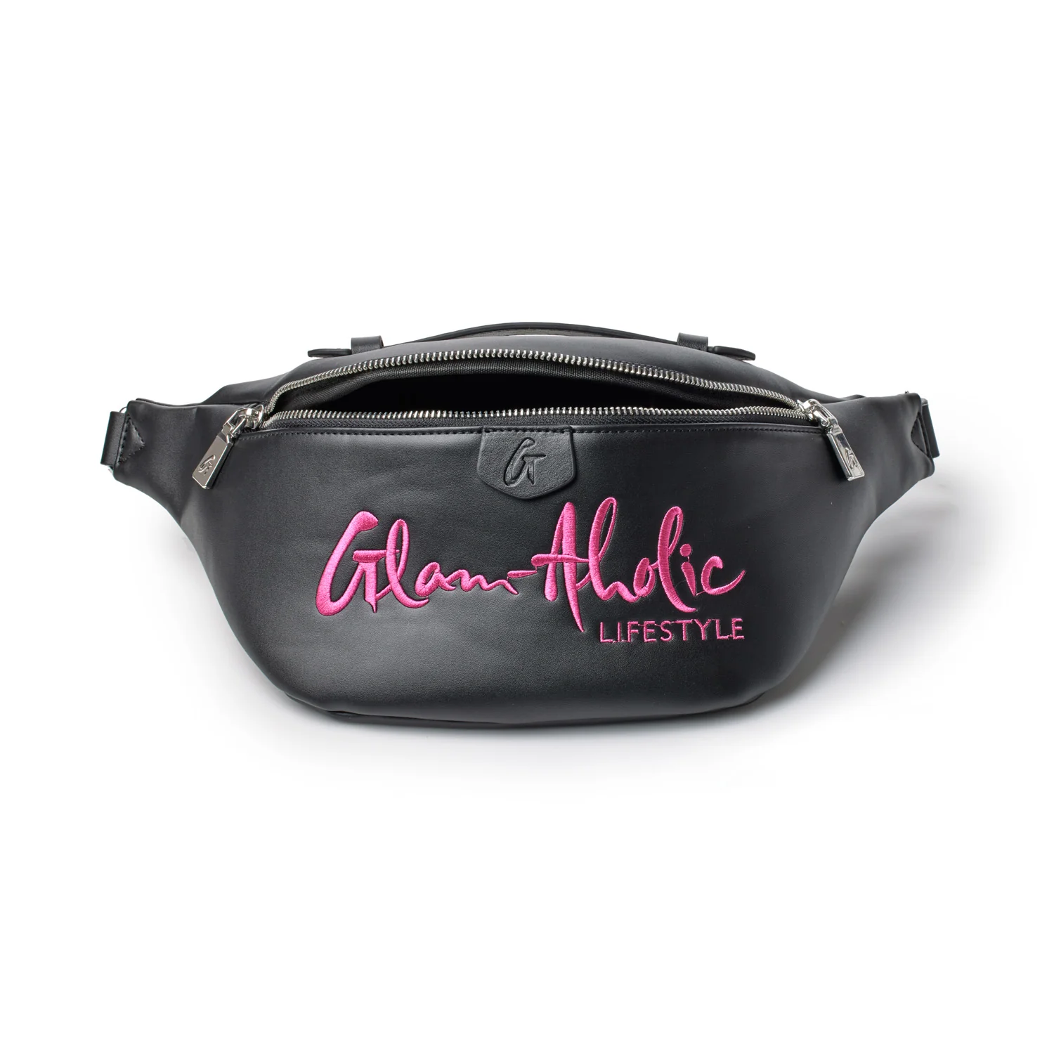 SIGNATURE LOGO FANNY PACK - BLACK PINK - Image 6