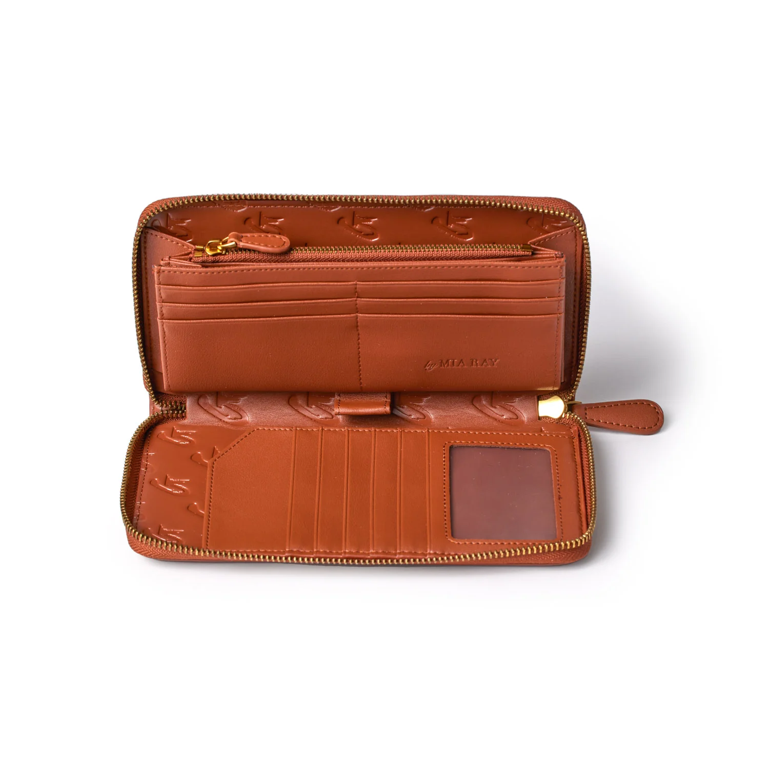 JUMBO SIGNATURE LOGO WALLET - BROWN - Image 4