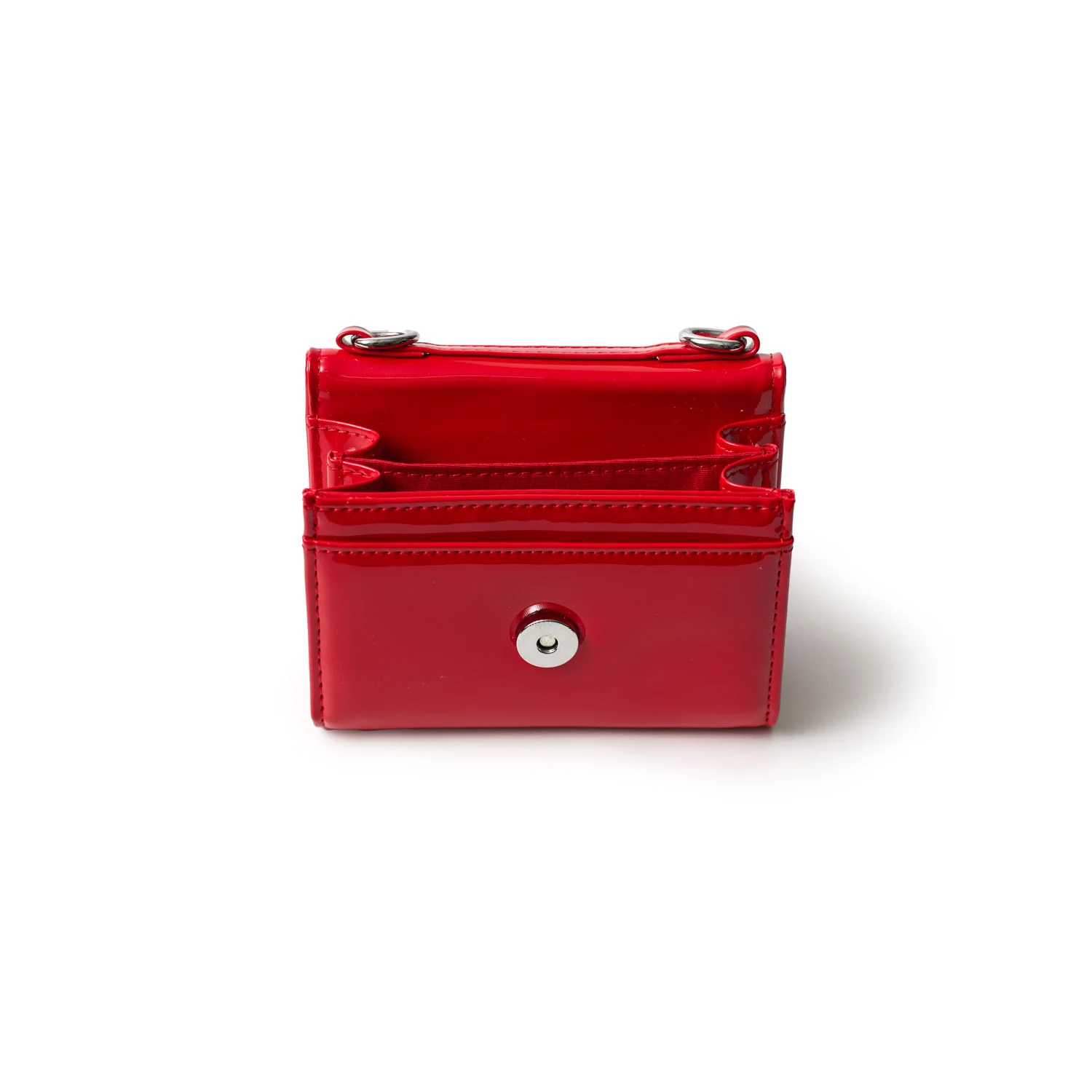 STANDARD SILVER COMPACT WOC - MIRROR RED - Image 5
